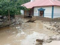 Van Başkale'de sel felaketi