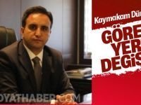 Midyat Kaymakamı Tekin Dundar'ın görev yeri değişti