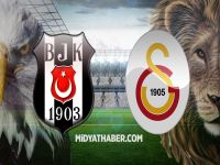 Beşiktaş-Galatasaray maçının ilk 11'leri