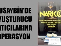 Nusaybin'de uyuşturucu satıcılarına operasyon