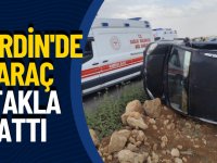 Mardin'de araç takla attı: 4 Yaralı