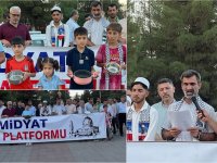 Midyat’taki STK’larından Gazze İçin Basın Açıklaması