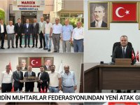 MARDİN MUHTARLAR FEDERASYONUNDAN YENİ ATAK GELDİ